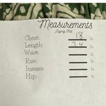 ZARA Oversized Cadie Geometric Print Tiered Pleated Mini Dress Tie XS Green Photo 9