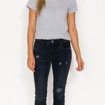 BLANK NYC  size 26 black distressed jeans Photo 0