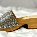 Jessica Simpson  Rexile Silver Shimmer Sand Sandals Silver 7 Photo 7