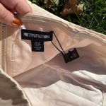 Pretty Little Thing NWT BEIGE WOVEN EMBROIDERED FLORAL CORSET Photo 7