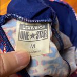 Converse  Blue and Red Halter Camisole Swim Top Photo 2