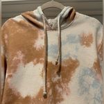 Socialite  Tie dye Sweatshirt Hoodie, Longsleeve White, pink, blue Size L Comfy Photo 2