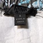 ATM Melillo Abstract Print Ripstop Cotton Skirt Grey Purple Turquoise Camo Sz 6 Blue Photo 8