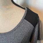 Bally Fitness women's size large grey and‎ black with open back athletic shirt. Gray Photo 3