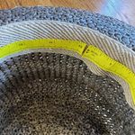 CORROBOREE Australia‎ Natural Woven Wide Brim Floppy Sun Raffia Hat Foldable Med Tan Photo 12