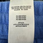 TNA Aritzia Towel Terry Boyfriend 5” Shorts In baby blue size XXS Photo 5