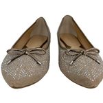 Adrienne Vittadini  Bailean Flats 9.5M Gold Studded Photo 8