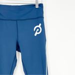Peloton  Move Seamed Cropped Leggings M Blue Photo 4