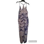 Blush Boutique tie dye‎ jumpsuit size medium Blue Photo 1