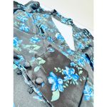 Majorelle Stellina Dress Floral Choker Neckline Backless Long Gown with Slit Photo 12