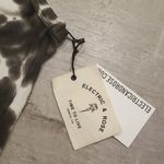 💕ELECTRIC & ROSE💕 Logan Ribbed Bodysuit ~ Gray & White Cloud Tie Dye Small NWT Photo 9