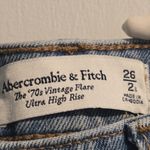 Abercrombie & Fitch  Sky Blue Wide Leg Jeans Photo 5