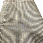 J.Crew  blue Striped white straight leg jean like pants Photo 4