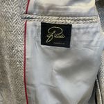 Vintage Handmade One Of A Kind Christmas Womens XXL Coat Hand Painted Wool Teddy Gray Size 2X Photo 12