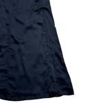 For Love & Lemons Black Satin Yori Midi Dress US M Photo 4