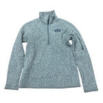 Patagonia Better Sweater Quarter Zip Fleece Pullover Gray Knit Cozy Size S Photo 0