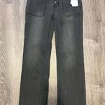 Daily Thread Charcoal Grey Wash Bootcut/Flare Jeans Size 0 Button Fly NWT Gray Photo 0