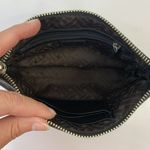 Cole Haan  Black Genuine Leather Cardholder Wristlet Top Zip iPhone Phone Holder Photo 6