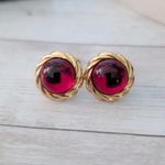 Vintage Kenneth Jay Lane Clip On Earrings K.J.L Interchangeable Earring Set Photo 4