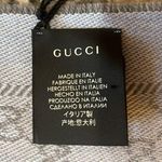 Gucci  GG Logo 100% Wool Scarf Photo 2