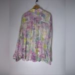 Adyson Parker  Button Down Shirt Floral Watercolor Pastel‎ 3 XL Photo 1