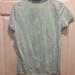 Caribbean Joe Island Supply Co Womens Polo Shirt Size L Blue Floral Embossing Photo 5