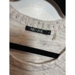 Nic+Zoe  Gray Side‎ Button XL Womens Sweater Long Sleeve Knit Pullover Top Photo 2