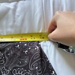 Lucky In Love Tennis Golf Skort Skirt Black Stretch Womens Size XXL Paisley Photo 2