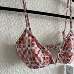 l*space L* NWT Women’s Bikini Top Helena‎ Block Party V Neck Size XS Photo 3