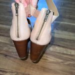 Steve Madden  Karey Open Toe Leather Wedge Sandals in Beige Tan women's size 10 Photo 4