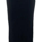 Princess Polly Women Black High Waisted Straight Pencil Midi Slip Skirt Size 4 Photo 0