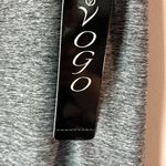 vogo athletica NWT  Large grey w mesh Stretch Casual Gym Athleisure Leggings XL Photo 2