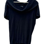 Alfani  women's XL black cowl neck knit  blouse Photo 0