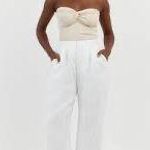 Dissh  Twisted Anika Cream Top Photo 0