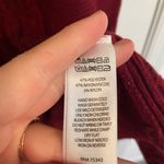 EUC Rachel Roy women’s maroon‎ buttery soft thick knit poncho sweater large Red Photo 4