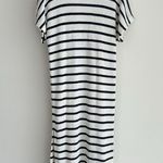 Tuckernuck Pomander Place Polo Dress XS S White Navy Stripe Knit Coastal Preppy Photo 4
