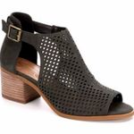 Jessica Simpson faux suede perforated black booties women Size 11M Photo 0