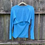Under Armour  Blue Modal Open Back Top | XS Photo 5