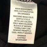 Nordstrom  BP Women’s XXS Square Neck Solid Black Bodysuit • Thong Style Tank NWT Photo 4