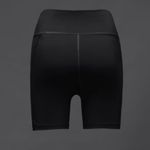 ZARA  Women Athletic Black Summer Biker‎ Beach Short Size L Photo 5