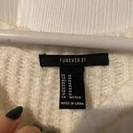 Forever 21 White Cropped Sweater Photo 1