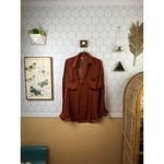 Free People Starry Dreams Pullover Rust Brown Pullover - Size - Small Photo 1