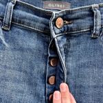 DL1961 Blue Farrow Cropped High-Rise Jeans 28 Distressed Photo 3