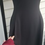 Donna Karan Black Label High Low Short Sleeve Dress with Pockets Photo 5