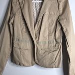 Old Navy  stretch beige button blazer size medium Photo 2