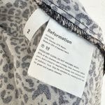 Reformation  Bates Leopard Midi‎ Dress in Brown Tan Party Vacation Resort Size 2 Photo 7