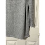 Mega or Gray Long Sleeve Sweater With Ivory Lace/Crochet Detail, XL Photo 2