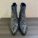 Steve Madden  Snakeskin Dafni Bootie Ankle Boots Photo 1