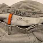 Earnest Sewn Light Gray Lizzie Slim Denim Pencil Skirt Size 29 Size M Photo 13