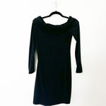 Wilfred  FREE ARITZIA Off Shoulder Mini Dress Charcoal Small Photo 3